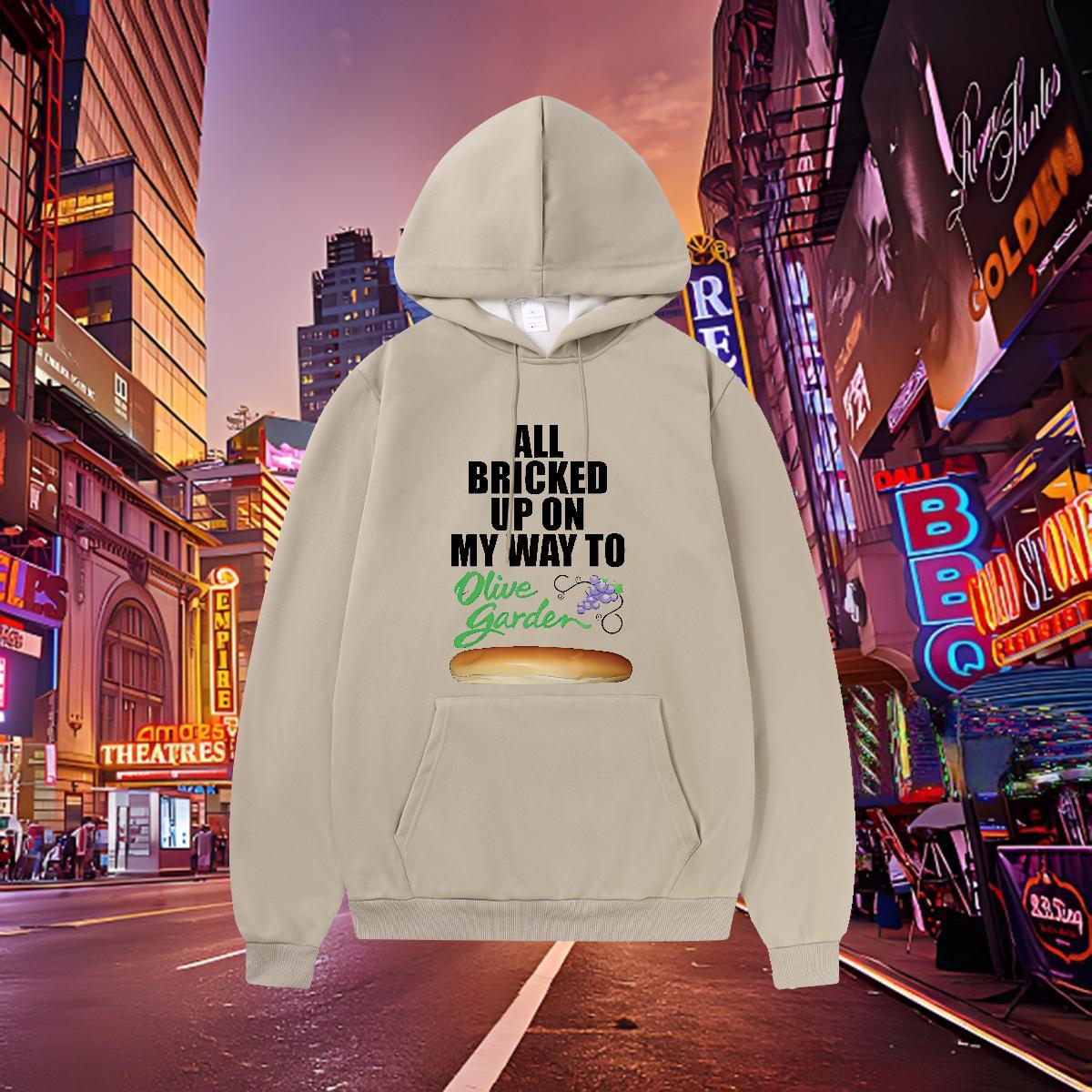 New Men Hoodie Hooded Collar Breathable Classic Couples Hoodie US/EU Size Pullover Hoodie Y2K Thick Plush