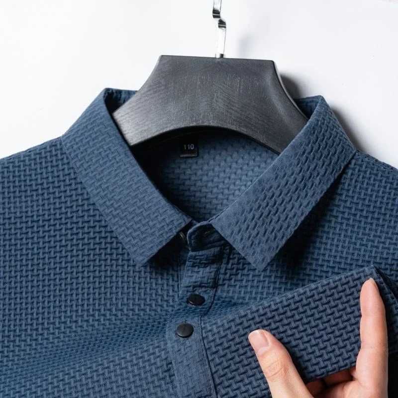 Upto XS-7XL Mens Short Sleeve T-shirt Cool Breathable Business Casual Sweatshirt W241104