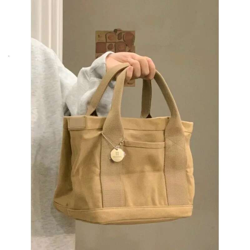 Designer Bag Summer New Japanese Lotte High-Grade Canvas Bag Women's Lunch Bag Tiktok Super Fire Handbag Casual Bag Purseshandbags Womens Bag