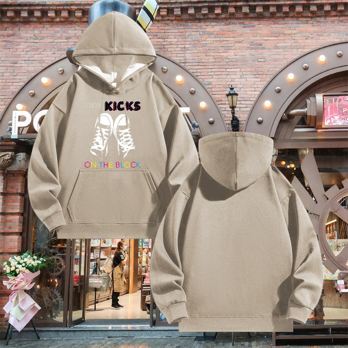 Designer Men's Hooded Sweatshirt Long Sleeve Drawstring Popular Hoodie Pullover US/EU Size Top Hoody Street wear Hip Hop Warm Fleece