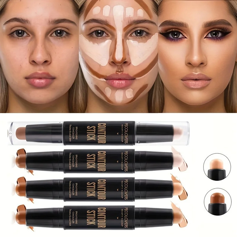 Face Concealer Contouring For Face Bronzer Beauty Contour Makeup Base Foundation Cream For Womens Cosmetics 241105