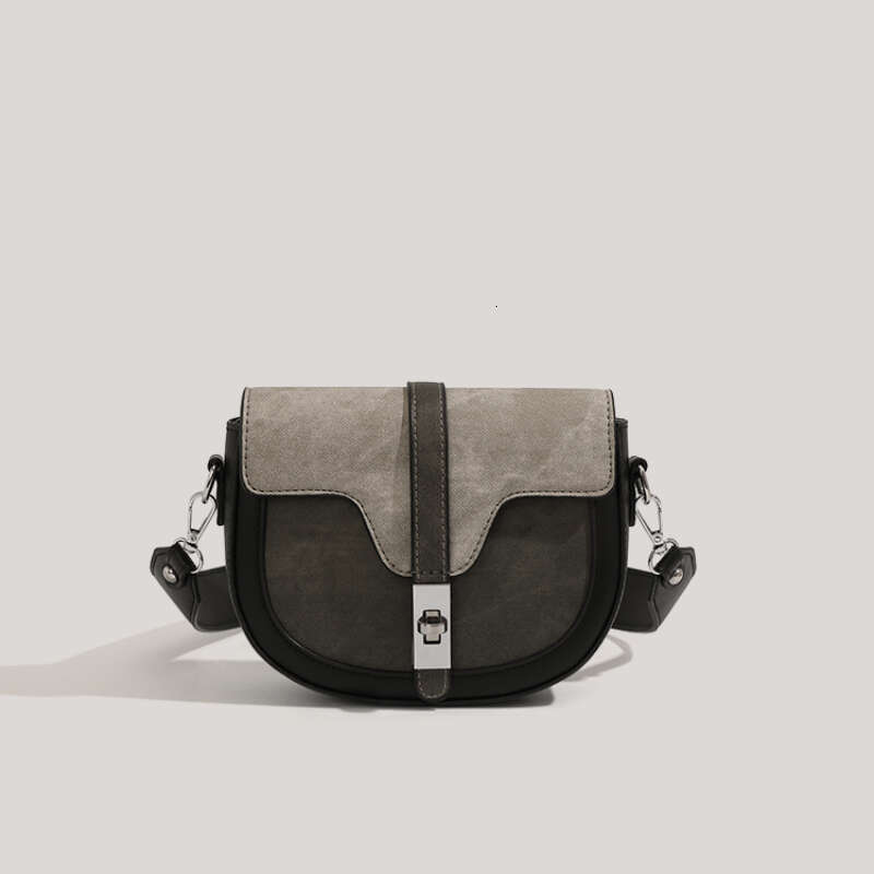 Designer Bag High Quality Women's Shoulder Bag Suede Fashion Versatile Casual Style Crossbody Bag Large Capacity Commuter Simple Saddle Bag Saddl