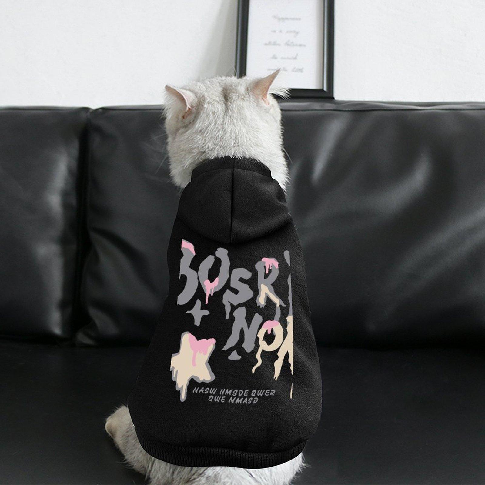 Factory Direct Dog Sweatshirts Breathable Soft Everyday Outdoor Pets Hoodie Customized Print Terylene health cloth Cool Design Wear