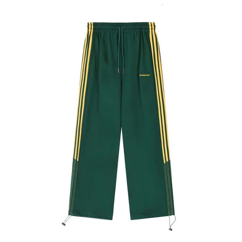 shanshi three stripes pants Three bar sports women in spring and autumn thin fit loose fitting tied casual for students cropped harem pants small leg 