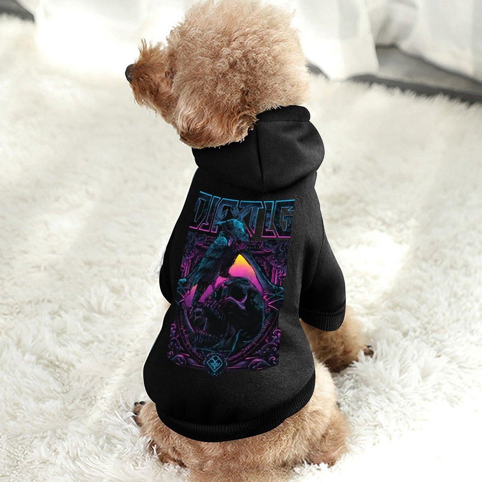 Customized Dog Hooded Sweatshirt Breathable Outdoor Walking Dog Hoodie DIY Oversized Logo Anti-linting Popular Pets