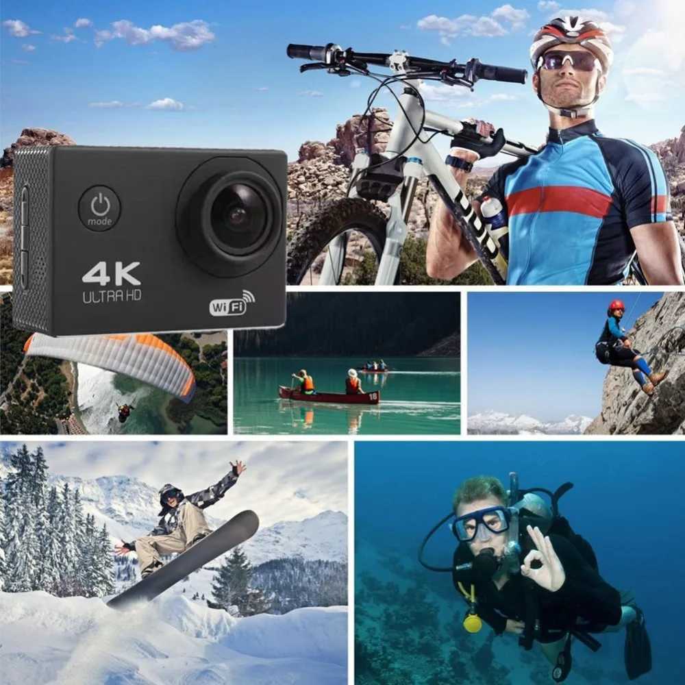 Tra HD 4K action camera 30fps/170D underwater waterproof 2.0-inch Sn WiFi remote control sports go video camera Pro Y241105
