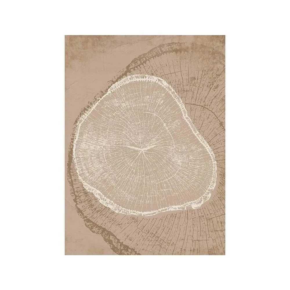 Beige Tree Rings Neutral Picture Home Decor Nordic Canvas Painting Wall Art Luxury Minimalist Print and Poster for Living RoomXJ241104