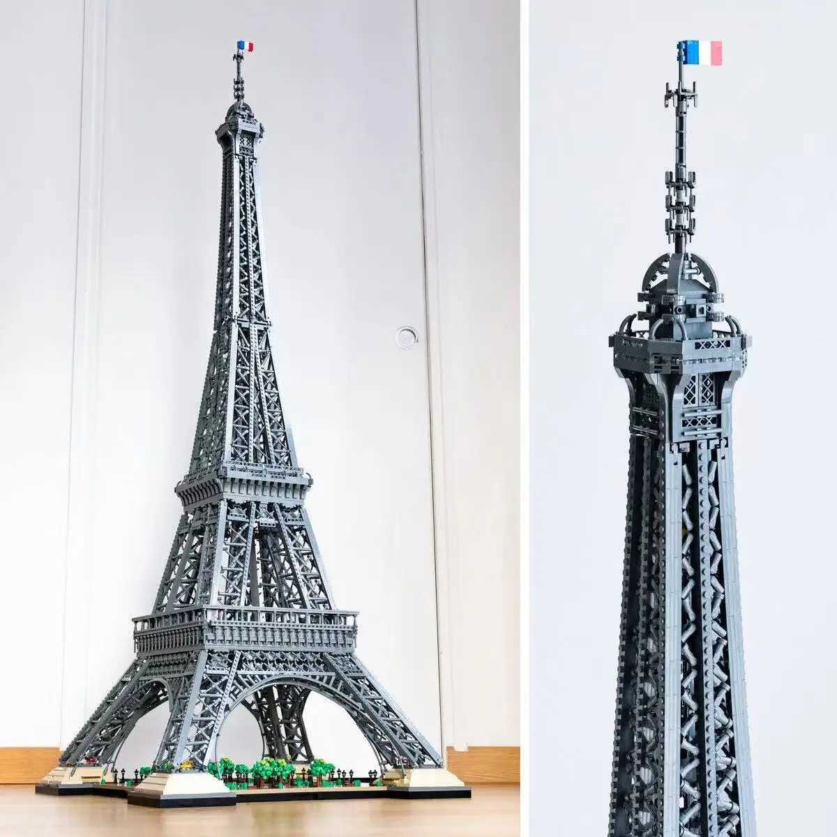 Blocks 10307 new icon 1.5-meter-high Eiffel Tower 1000 pieces of world-famous building blocks in Paris toys for adults and building blocks as giftsY24