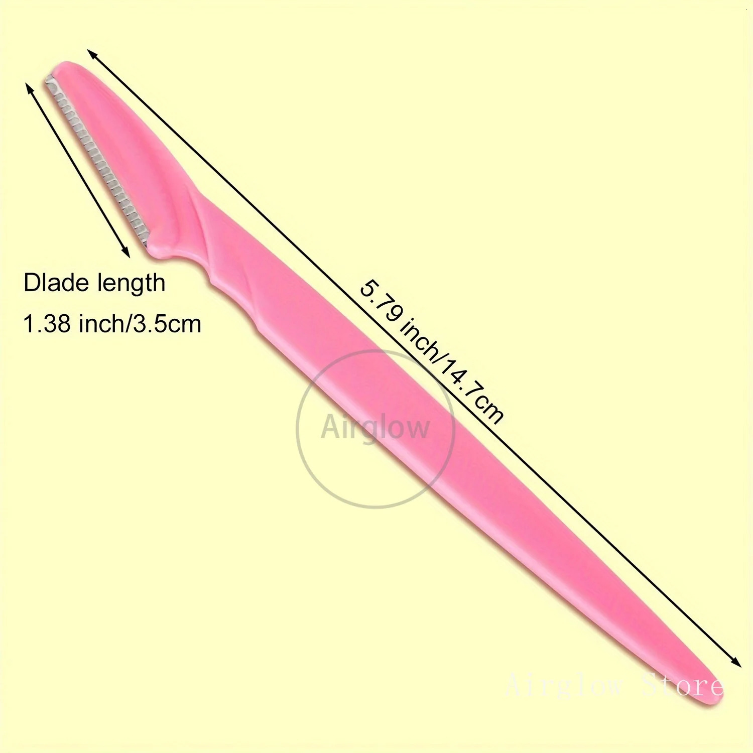 40Pcs Eyebrow Razor Multipurpose Exfoliating Dermaplaning Tools and Razor with Precision CoverSafety Beauty Knife Unisex 240321