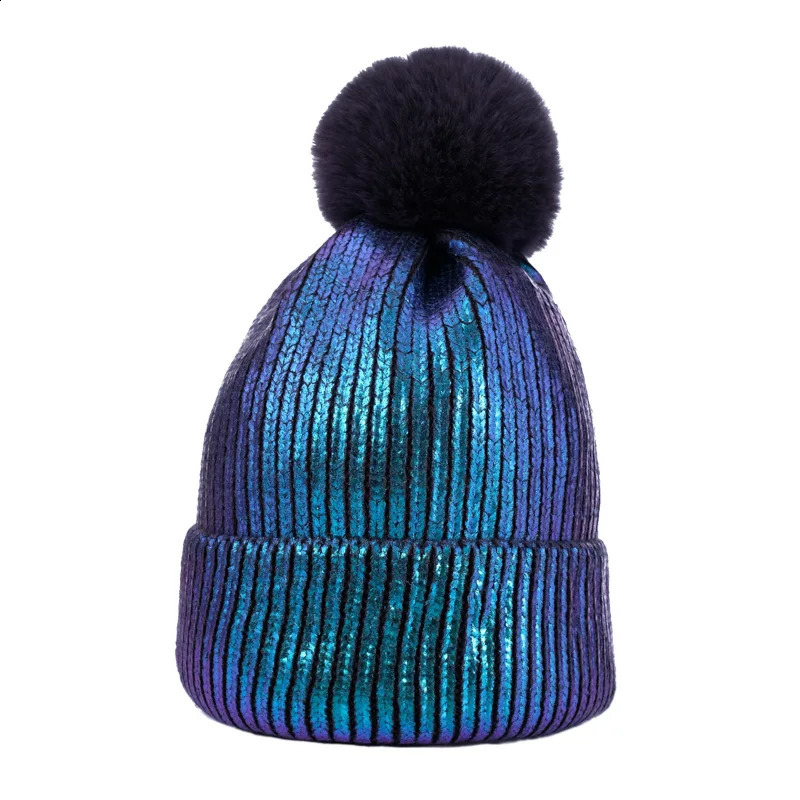 Cross border stamping parentchild wool hat winter ball knitted womens Pullover 241105