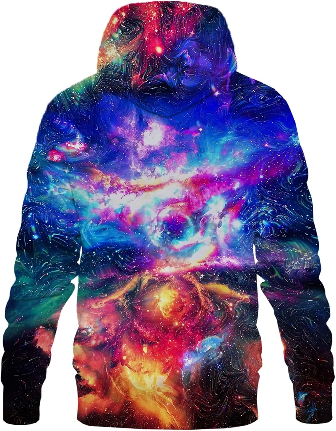 Hoodie for Mens Womens Unisex Mens and Womens Novelty Hoodies 3D Fashion Digital Print with Pockets Graphic Hoodies sweatshirt starlit sky