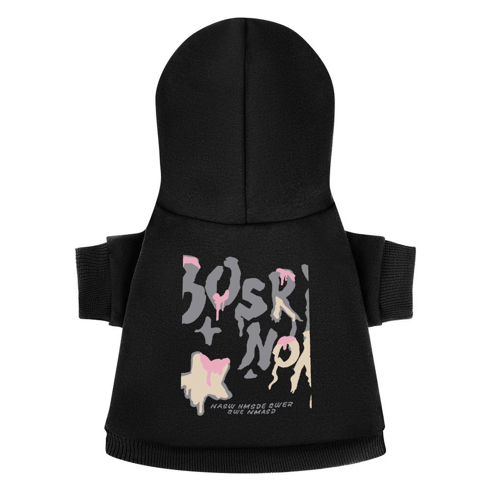 Factory Direct Dog Sweatshirts Breathable Soft Everyday Outdoor Pets Hoodie Customized Print Terylene health cloth Cool Design Wear