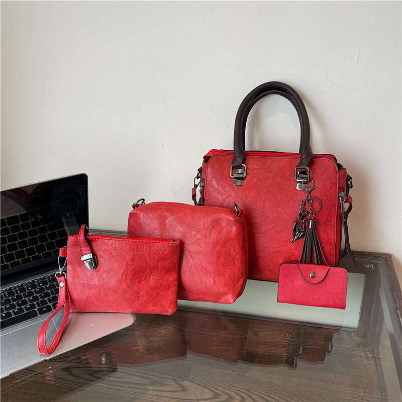 Trendy women's shoulder textured crossbody bag, new Chinese style Su tote bag