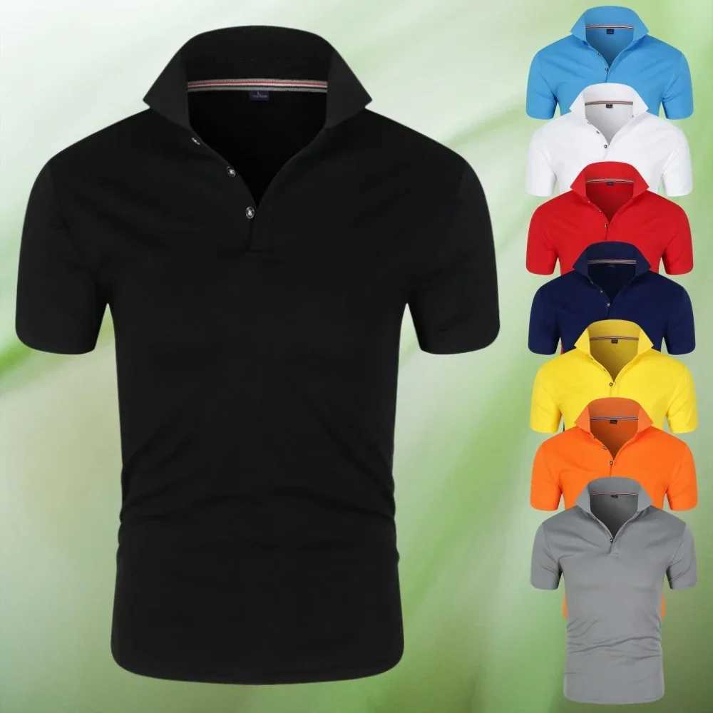 Summer new mens shirt fashion Strt clothing S-4XL mens shirt casual short sleeved sweater lapel T-shirt breathable W241104