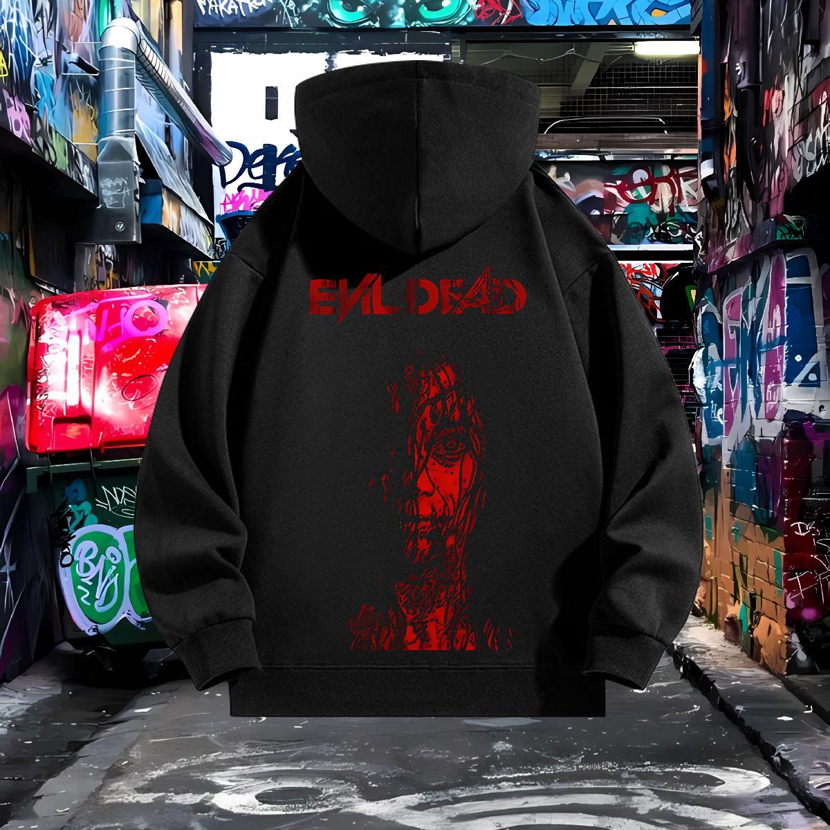 2024 Autumn Winter Hoodie Hooded Collar Long Sleeve Wholesale Men Tops Hoodie Graphic Hoody Street Casual Velvet Thick