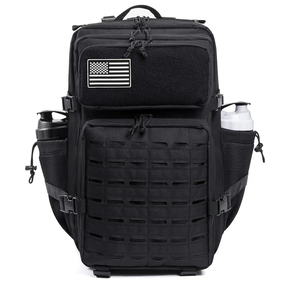 25L/45L tactical backpack for men and women small school Rucksack with bottle rack hiking backpack camping equipment 241104