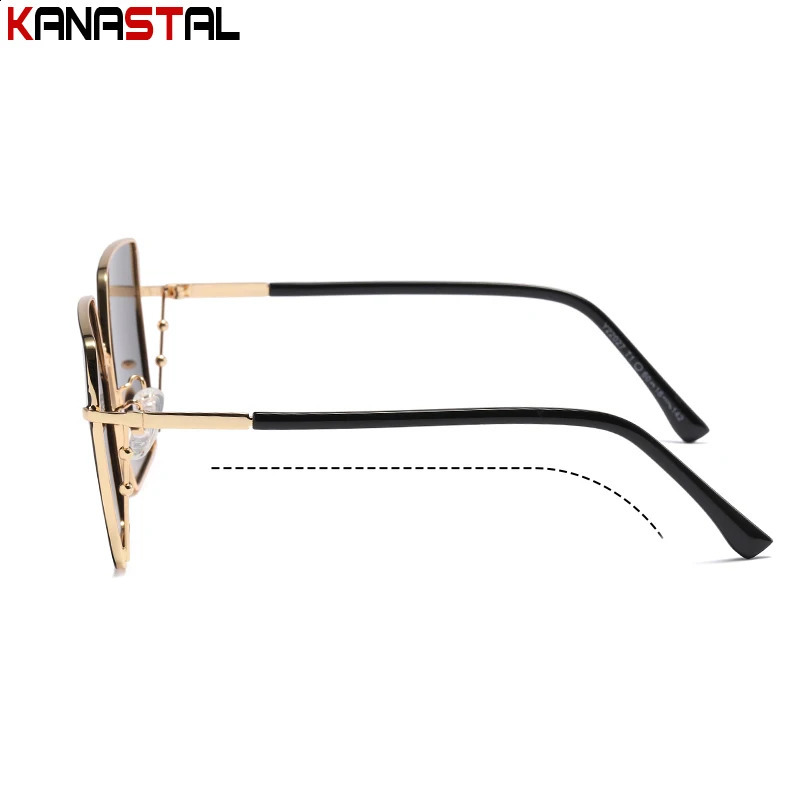 Women Polarized Sunglasses Metal Anti UV Sun Glasses Polygon Eyeglasses Frames Beach Fishing Travel Men Visor Eyewear Fashion 241105