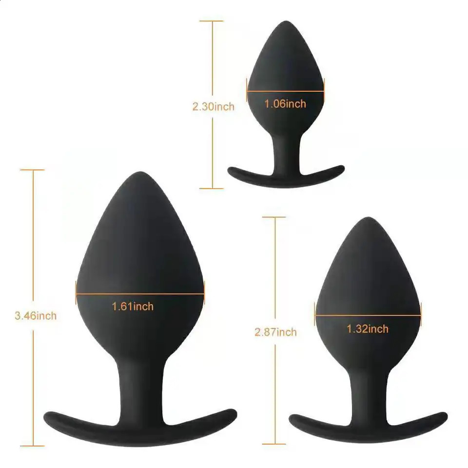 Silicone Big Butt Plug Anal Sex Toys for Adults Men Woman Underwear Buttplug Dildo Masturbador Anus Dilatador Products Shop 241105