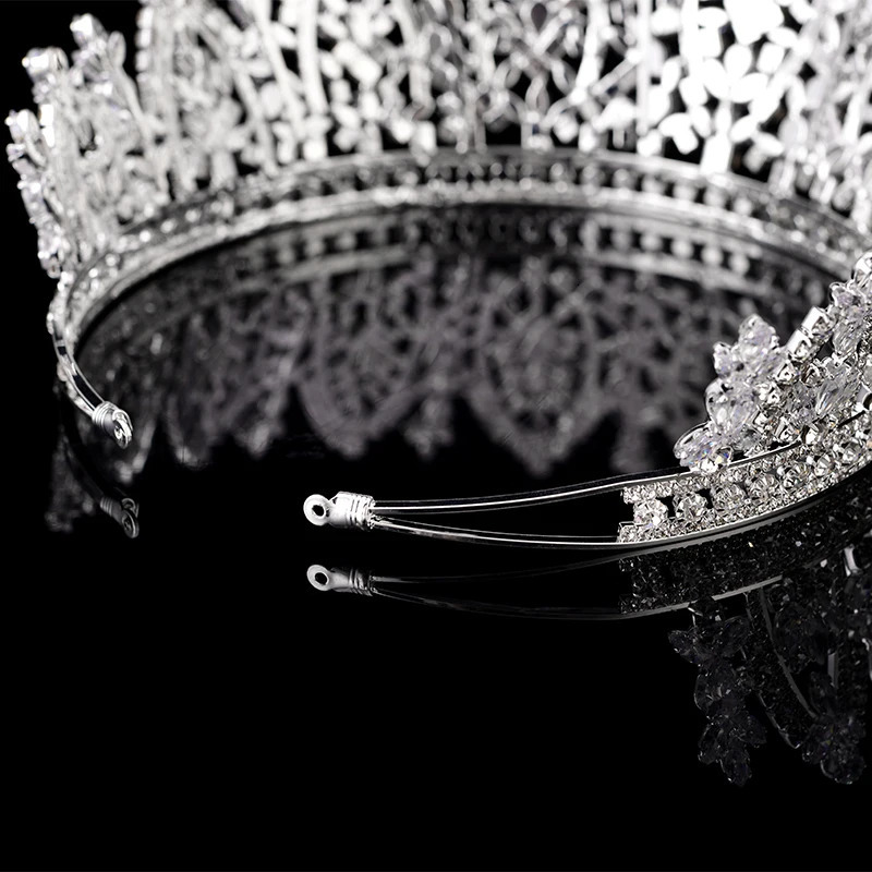 Princess Crown HADIYANA Classic Elegant Wedding Bridal Hair Jewelry Tiaras and Crown Women Zircon BC5069 Corona Princess241105