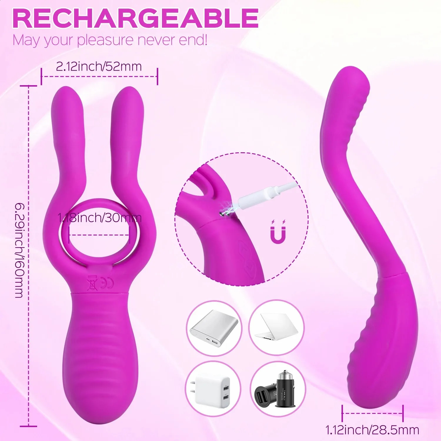 Vibrating Cock Ring Remote Control Penis Vibrator for Clitoral Stimulation Couple Vibrators Adult Sex Toys 241105