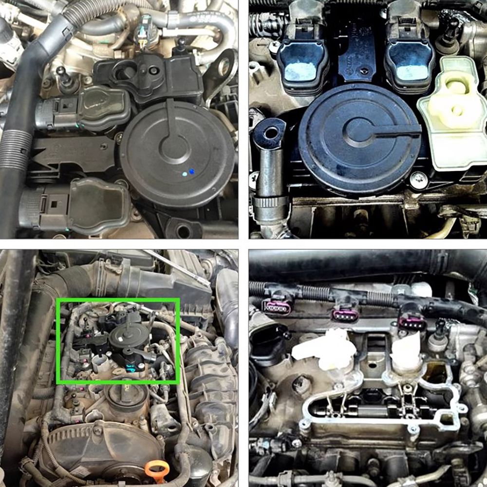 For VW Tiguan New Passat Magotan CC Golf 1.8T2.0T Waste gas valve oil water oil separator