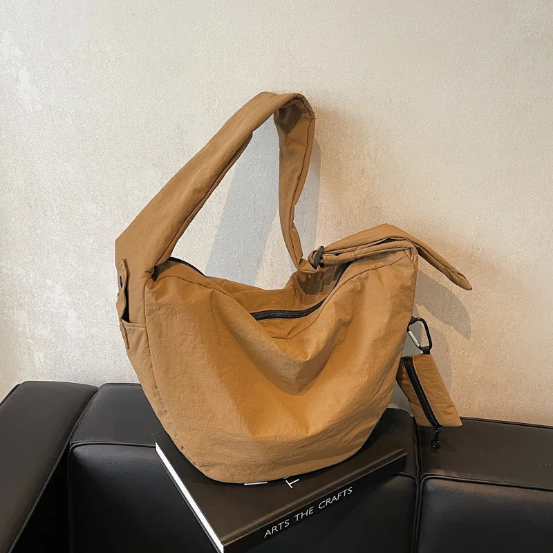 Womens Canvas Handbags - Large Capacity Casual Shoulder Autumn Winter Versatile Crossbody Messenger Bag hot for Women
