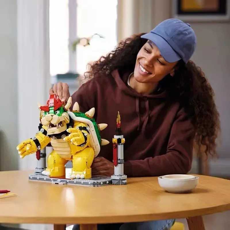 Blocks Mighty Bowser compatible with 71411 adult and child model building projectsY241105X8F8