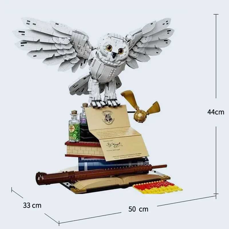 Free shipping Magic Owl Building Blocks Assembly Model 20th Anniversary Collectors Edition Set Adult Toys Boys Childrens Gifts 3010pcs