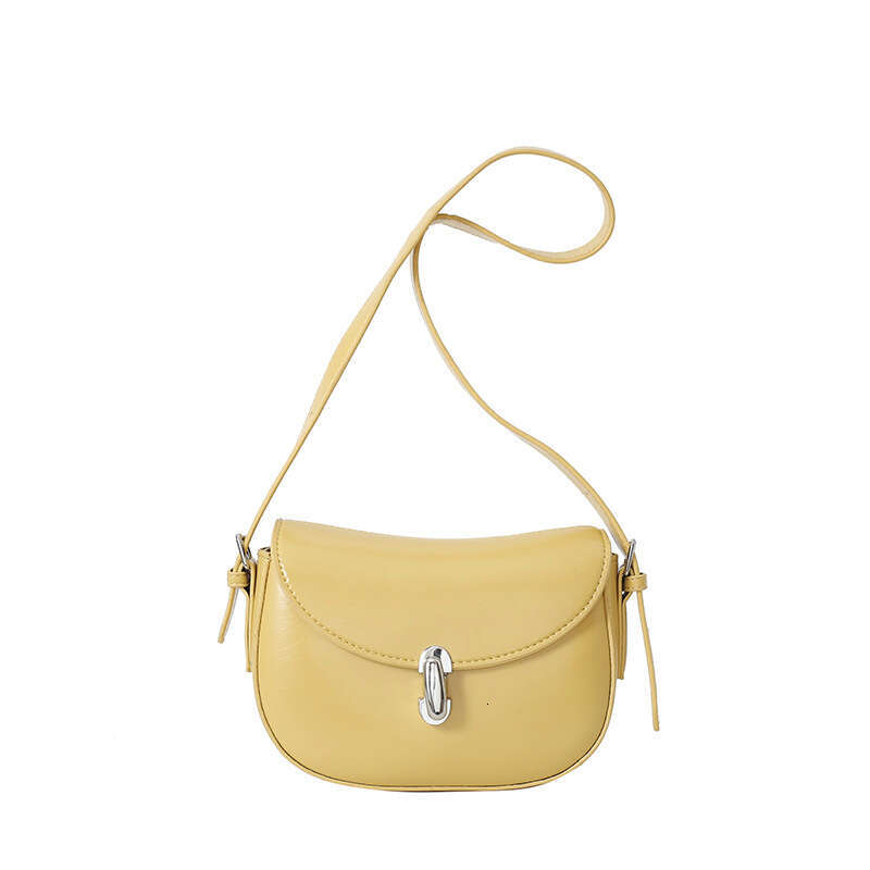 Women's 2024 new Korean version trendy ins fresh and cute armpit soft leather tote crossbody fashion bag