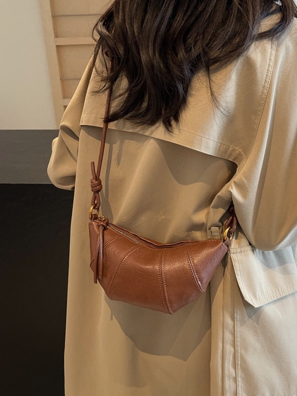 Croissant Female New Versatile Casual Super Hot Dumpling Fashionable Single Shoulder Crossbody Bag Designer Bags Handbags Women