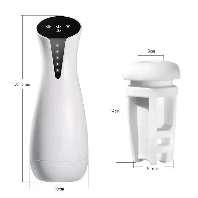 Automatic Sucking Male Masturbator Cup Heated Masturbation Machine Suction Vibrator Blowjob Vagina Adults Sex Toys for Men Goods 241105