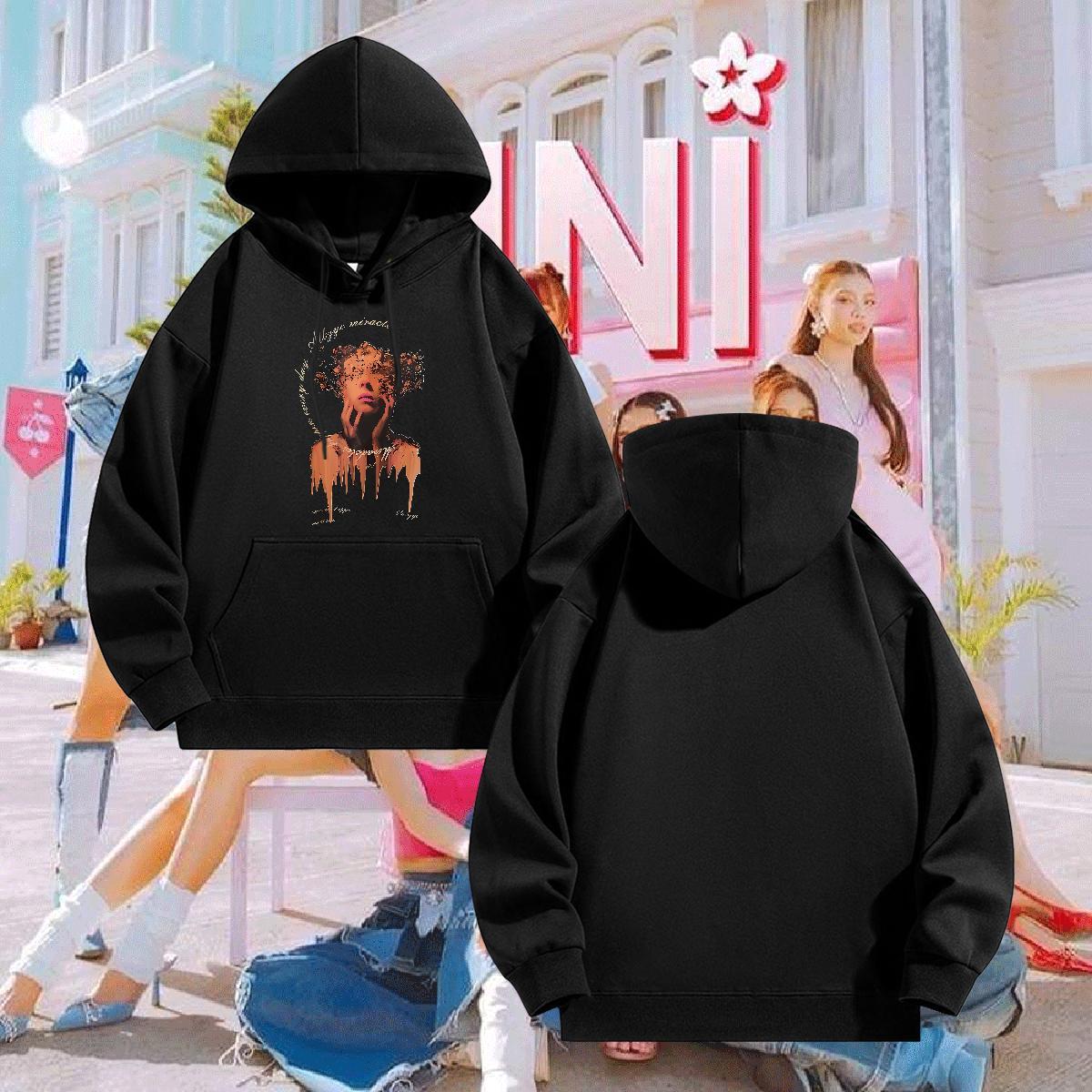 New Arrival Unisex Sweatshirts Drawstring Long Sleeve Loose Fit Mens Hoodie Custom Print Oversized Top Hoodie Hip Hop Street Warm Fleece