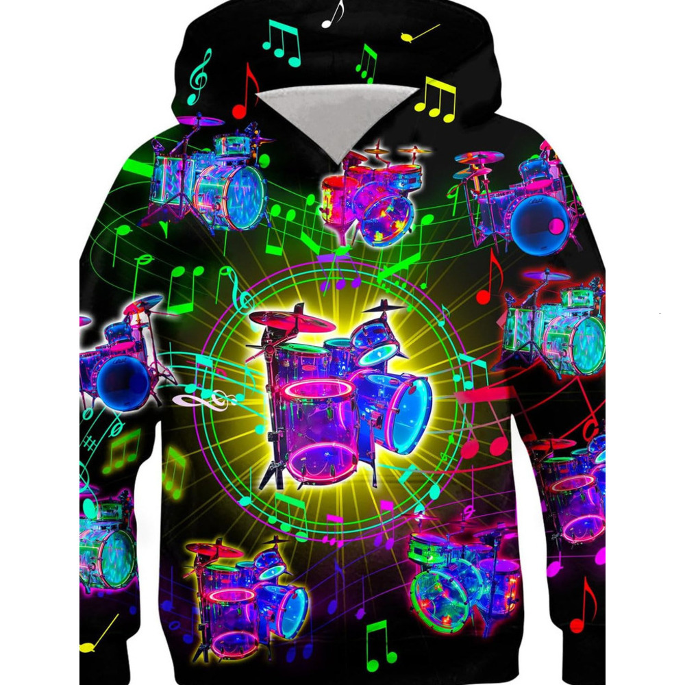 Hoodie for Mens Womens Boys Girls Hoodies 3D Printed Hooded Sweatshirts Casual Long Sleeve Pullover with Pocket for Fashionable, cool, and warm