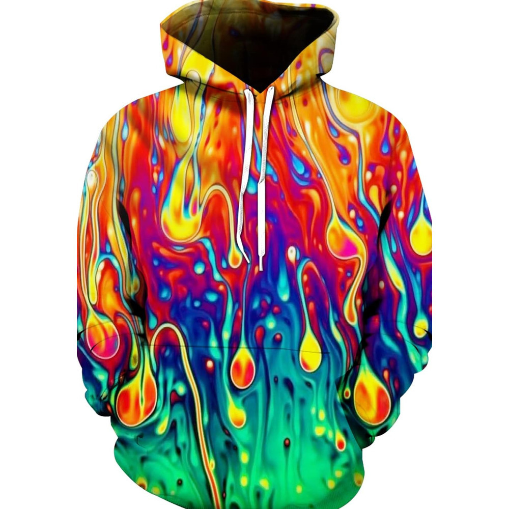 Hoodie for Mens Womens Pattern hoodie suitable for teenage boys as a gift Christmas cool novelty black and red pullover hoodie Graphic Hoodies sweatsh