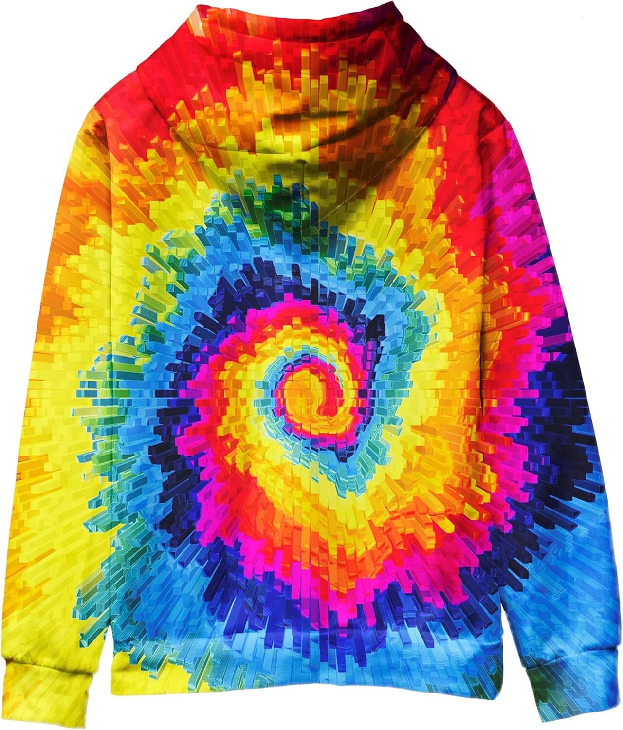 Hoodie for Mens Womens Unisex Graphic Hoodies 3D Cool Design Print Colorful Hooded Sweatshirt for Men and Women Graphic keep warm Cool and cool