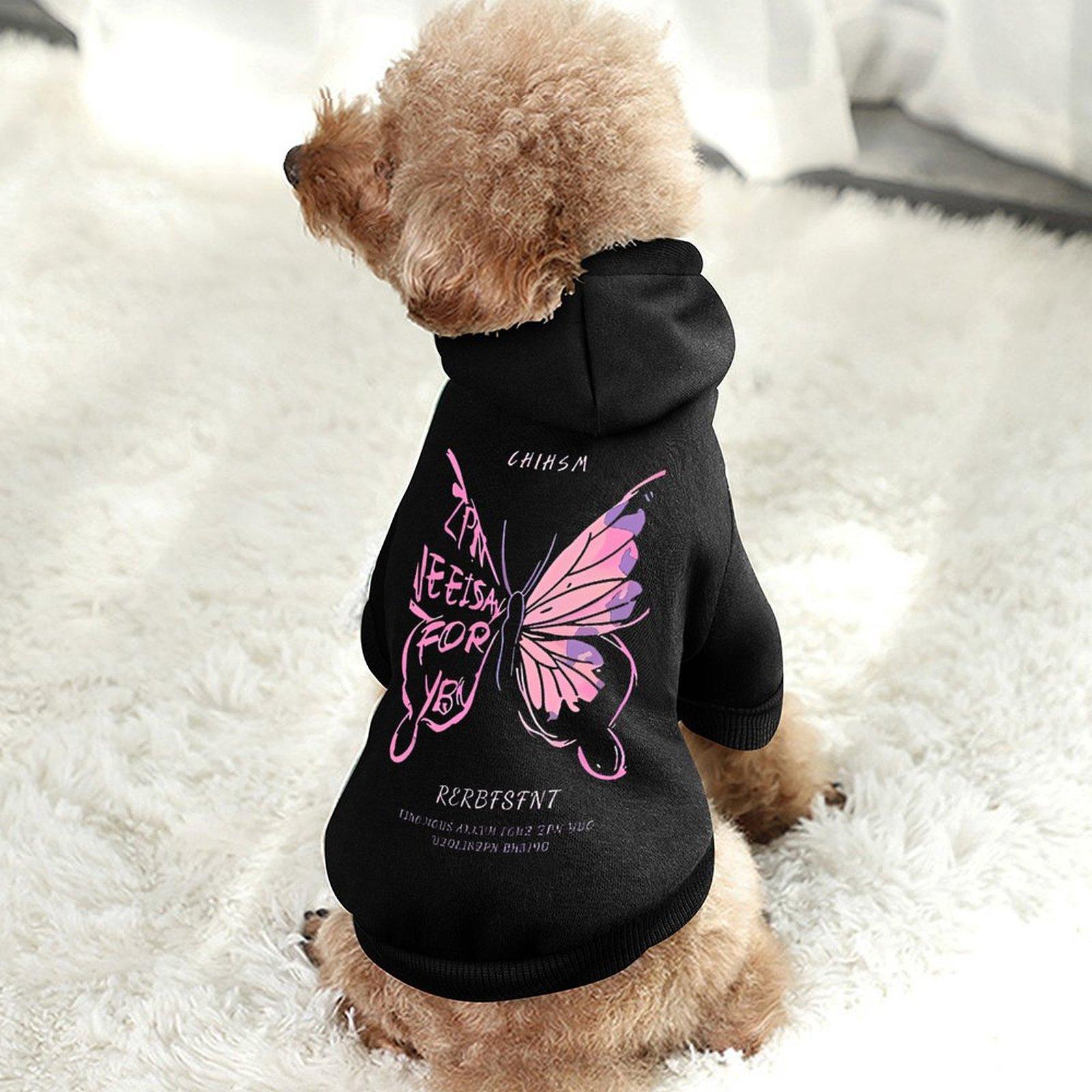Stylist Cat and Dog Sweatshirt Hoodie Outdoor Dog's Hooded Sweatshirt Asian Size Terylene health cloth Cool Design Wear