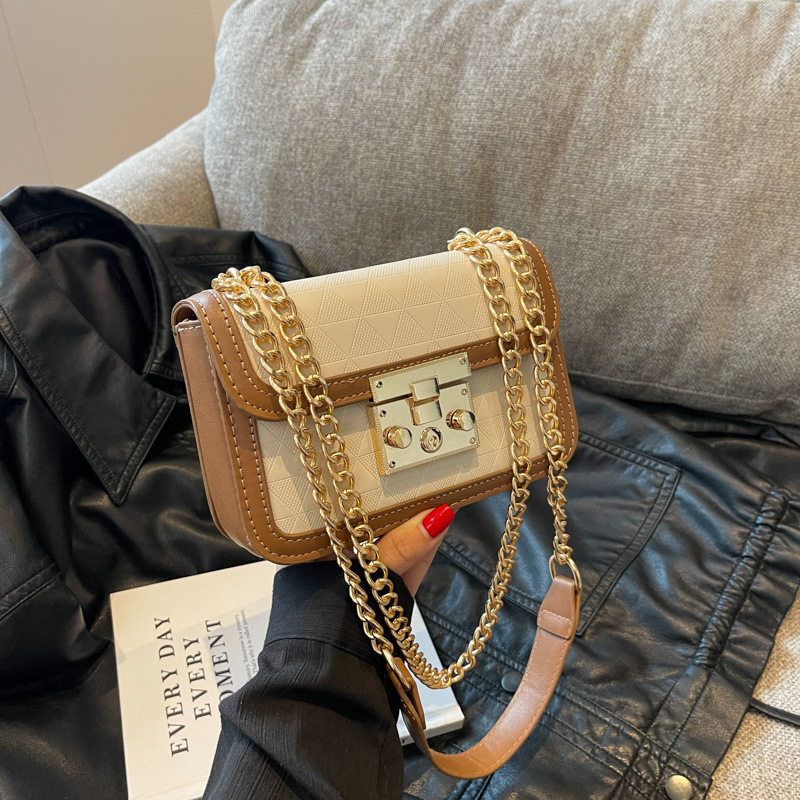 This Year's Popular For Bags Handbags Women Autumn Is Versatile. New Fashion Chain Single Shoulder Crossbody Small Square Bag Designer