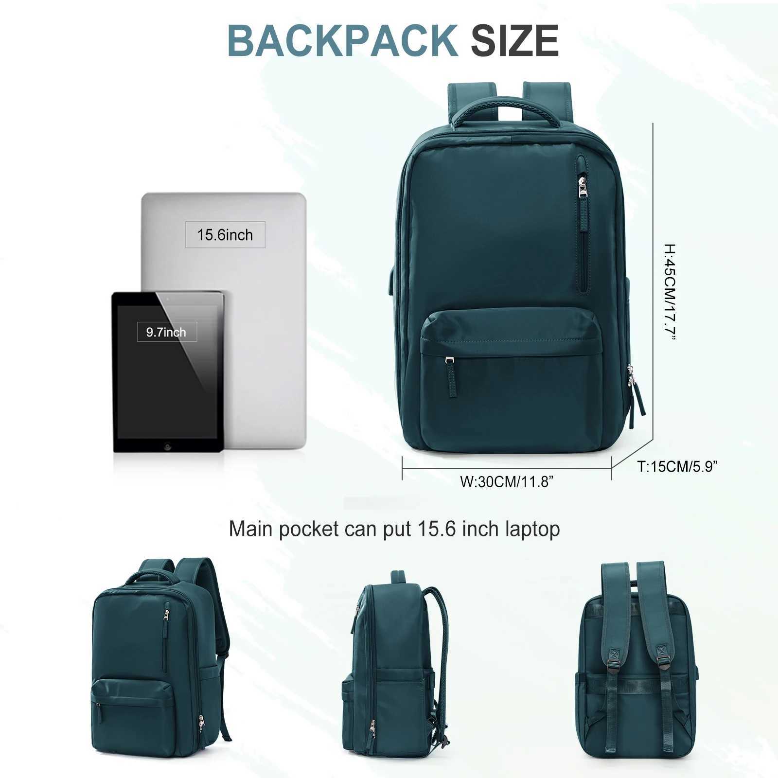 CMM Large Travel Backpack for Women Men Carry on Flight Approved 15 6 Inch Laptop Daypack with Usb Charging Port 241105
