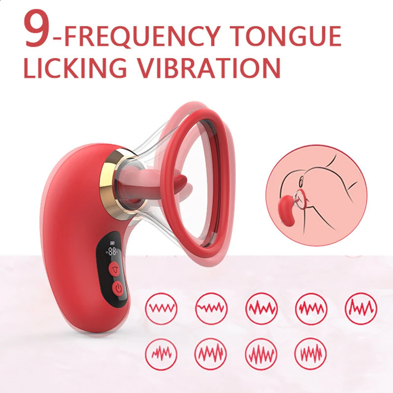 Clitoral Vibrator Sucking and Licking Tongue Sex Toy for Women Nipple Vagina Stimulator Orgasm Pussy Blowjob Female Masturbation 241105