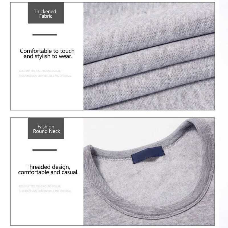 Winter Thermal Underwear Set For Men Thickened Bottom Shirt Long Johns 2pcs Thick Fleece Pajamas Suit Inner Wear Basic Clothing LX241104