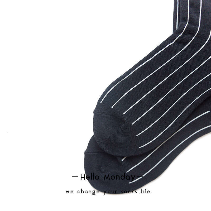 shanshi men socks HELLOAY Cotton Vertical Stripe Spring/Summer Collection Couple's Men's and Women's Socks Trendy