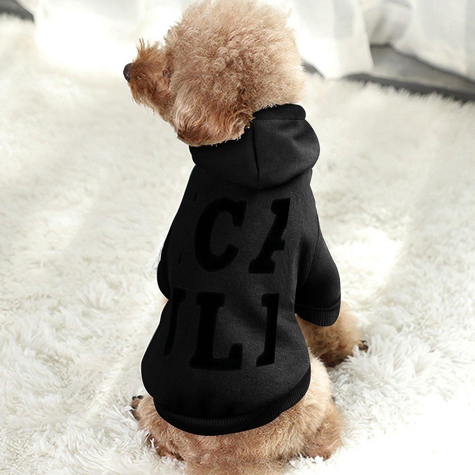 2024 Hoodie For Dog Long Sleeve Streetwear Dog Hoodie Customized Large Size Printing Warm Comfortable Hoody