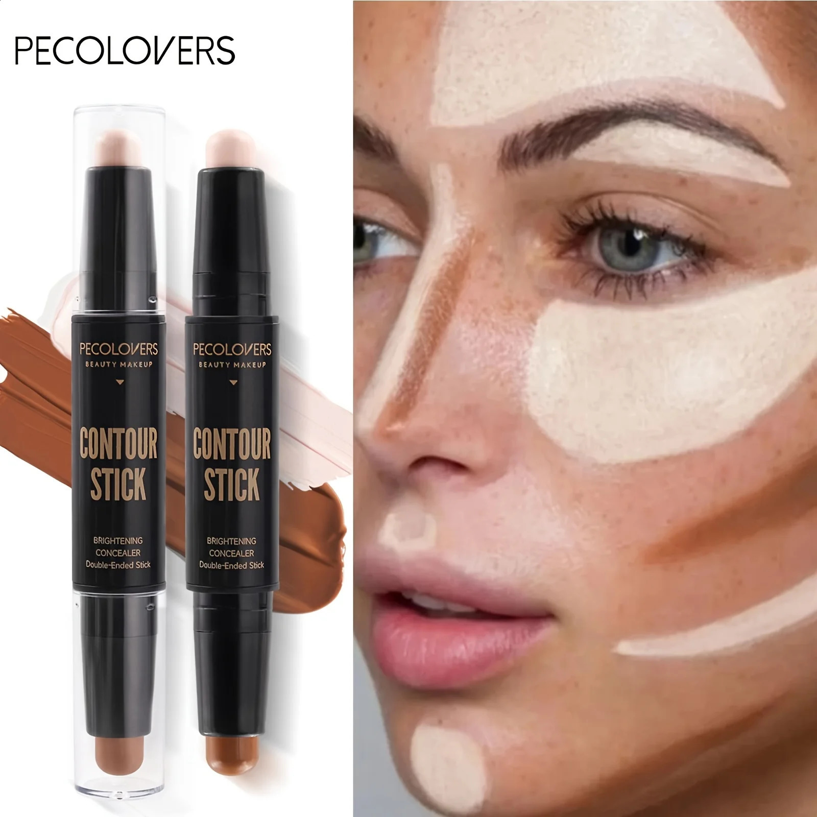 High Quality Makeup Base Foundation Cream For Face Concealer Contouring For Face Bronzer Beauty Womens Cosmetics 241105