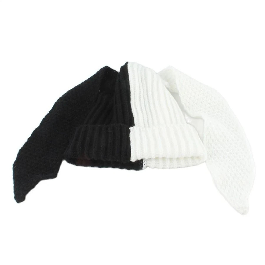 Winter Skullies Beanies Women Long ears Rabbit Cute Hat Crochet Knitted Costume Beanie Hats Christmas Gift Hiphop Cap 241105