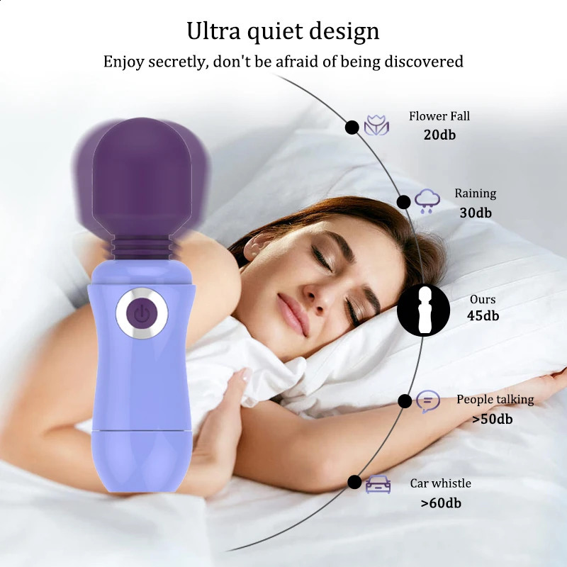 10 Speeds AV Magic Wand Powerful Clitoris Vibrator For Women G spot Massager Stimulator Female Masturbator Sex Toys Adults 241105