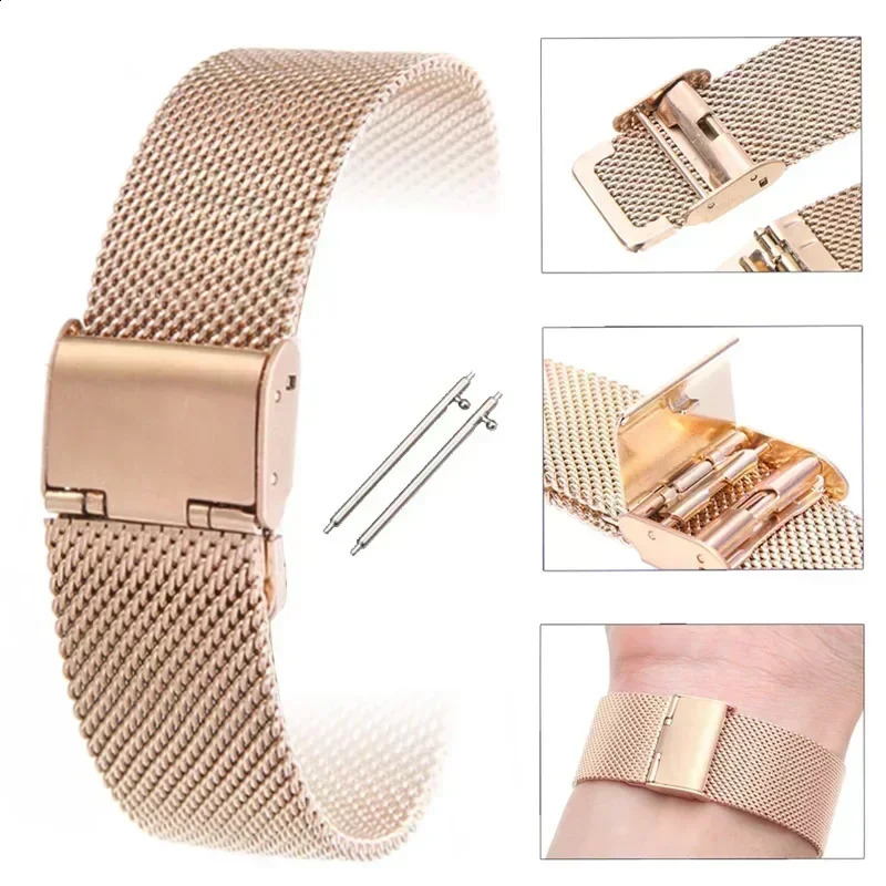Stainless Steel Strap For Xiaomi Mi Watch Color Band Metal 22MM Quick Release Bracelet Amazfit Pace Stratos 3 2 2S GTR 47MM 241105