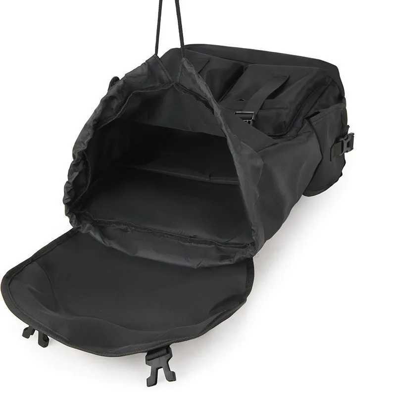 CMM New Fashion Trend Large Capacity Backpack Outdoor Leisure Solid Color Multi Layer Storage Waterproof Wear Resistant Nylon Cloth 241105