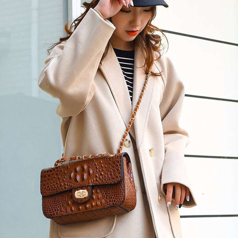 Designer Bag Luxury Handbags Women Bags New Design European Brand Crocodile Chain Shoulder Crossbody Bags For Women Day Clutch Bolsa Feminina