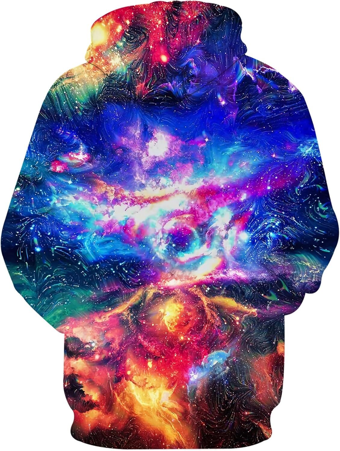 Hoodie for Mens Womens Unisex Mens and Womens Novelty Hoodies 3D Fashion Digital Print with Pockets Graphic Hoodies sweatshirt starlit sky