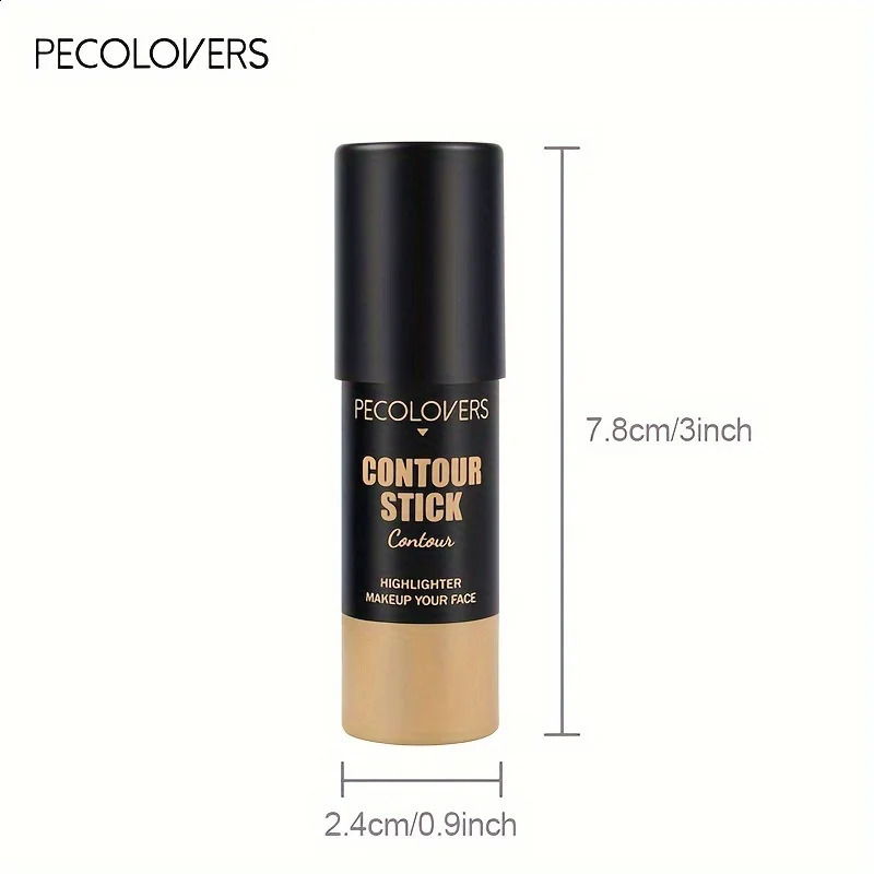 1PC 3-in-1 Highlighter Concealer Bronzer 3D Contour Boost Makeup Stick For Natural 3D Face Makeup 241105